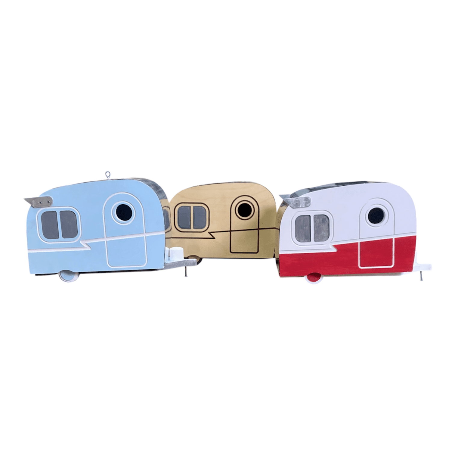 Vintage Style Camper Birdhouse - Image 8